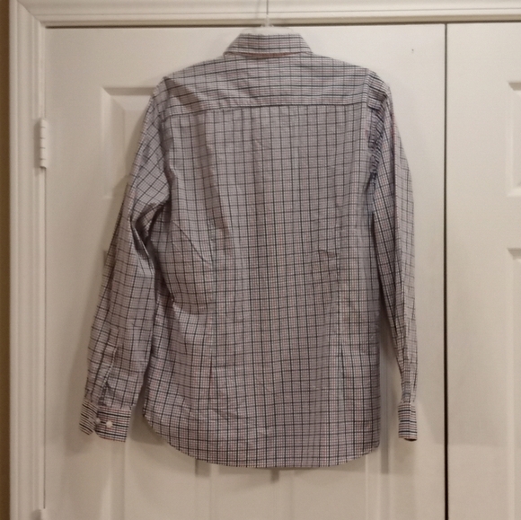 Pepe Jeans Blue Red White Plaid Long Sleeve Casual Button Down Shirt Size L NWT - Picture 3 of 4